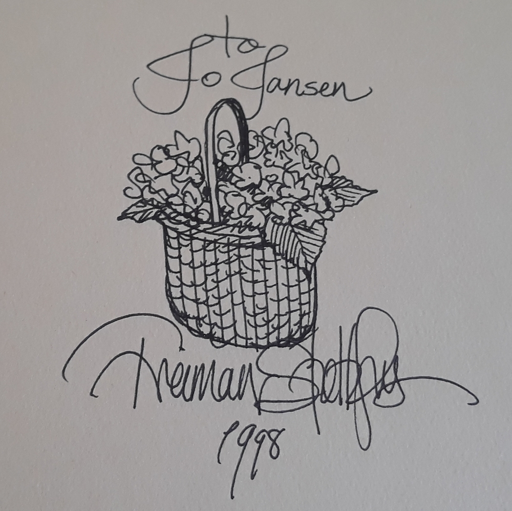 A Dreamer's Heart inscribed by artist hardcover book 1997